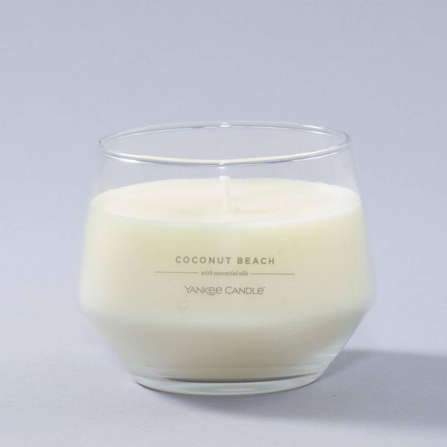 10oz 1-Wick Studio Collection Glass Candle Coconut Beach - Yankee Candle