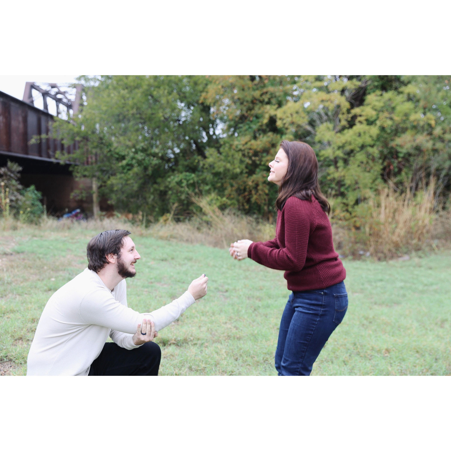 She said "YES!"