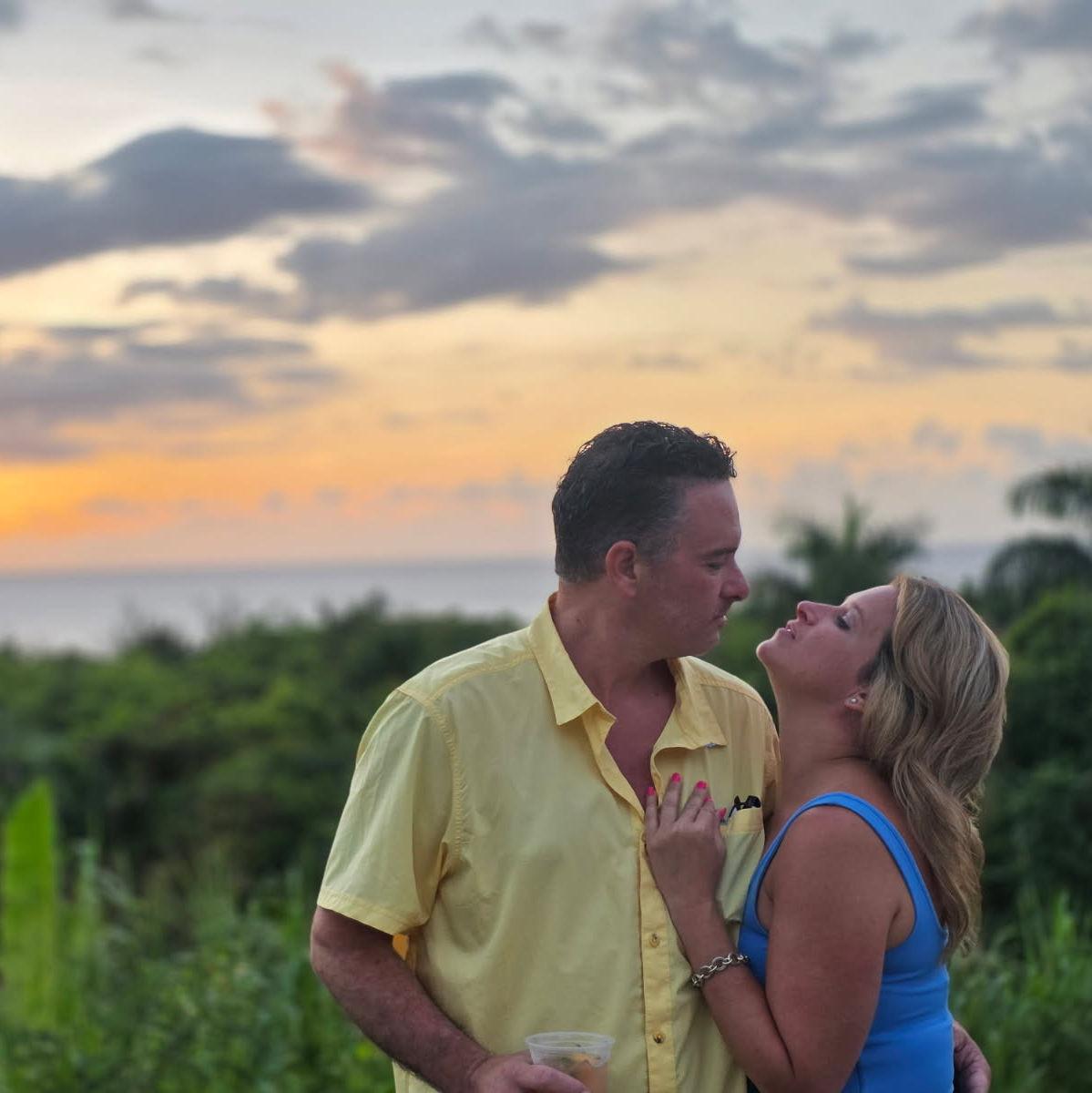Drunk on love in Puerto Rico. Wait until you catch the sunsets there!