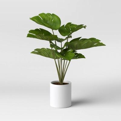 21" x 23" Artificial Monstera Arrangement in Ceramic Pot - Project 62™