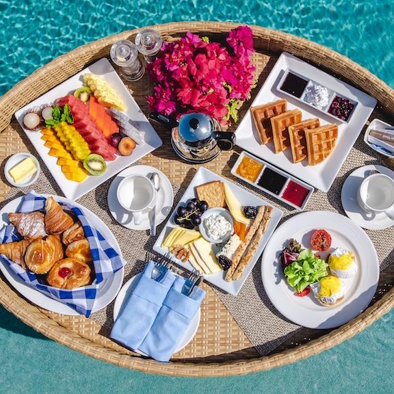 Breakfast in Maldives