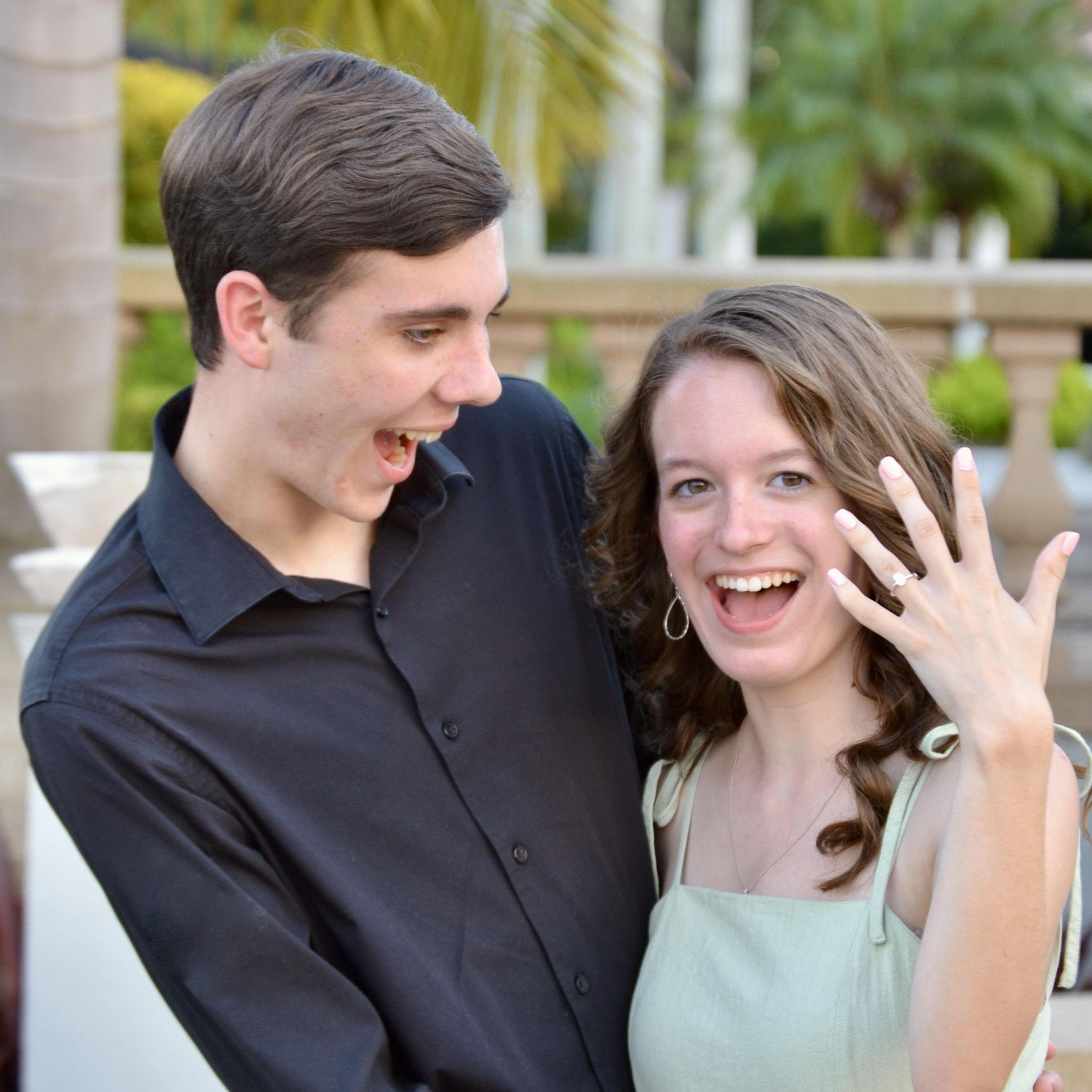 WE'RE ENGAGED!!!!!
