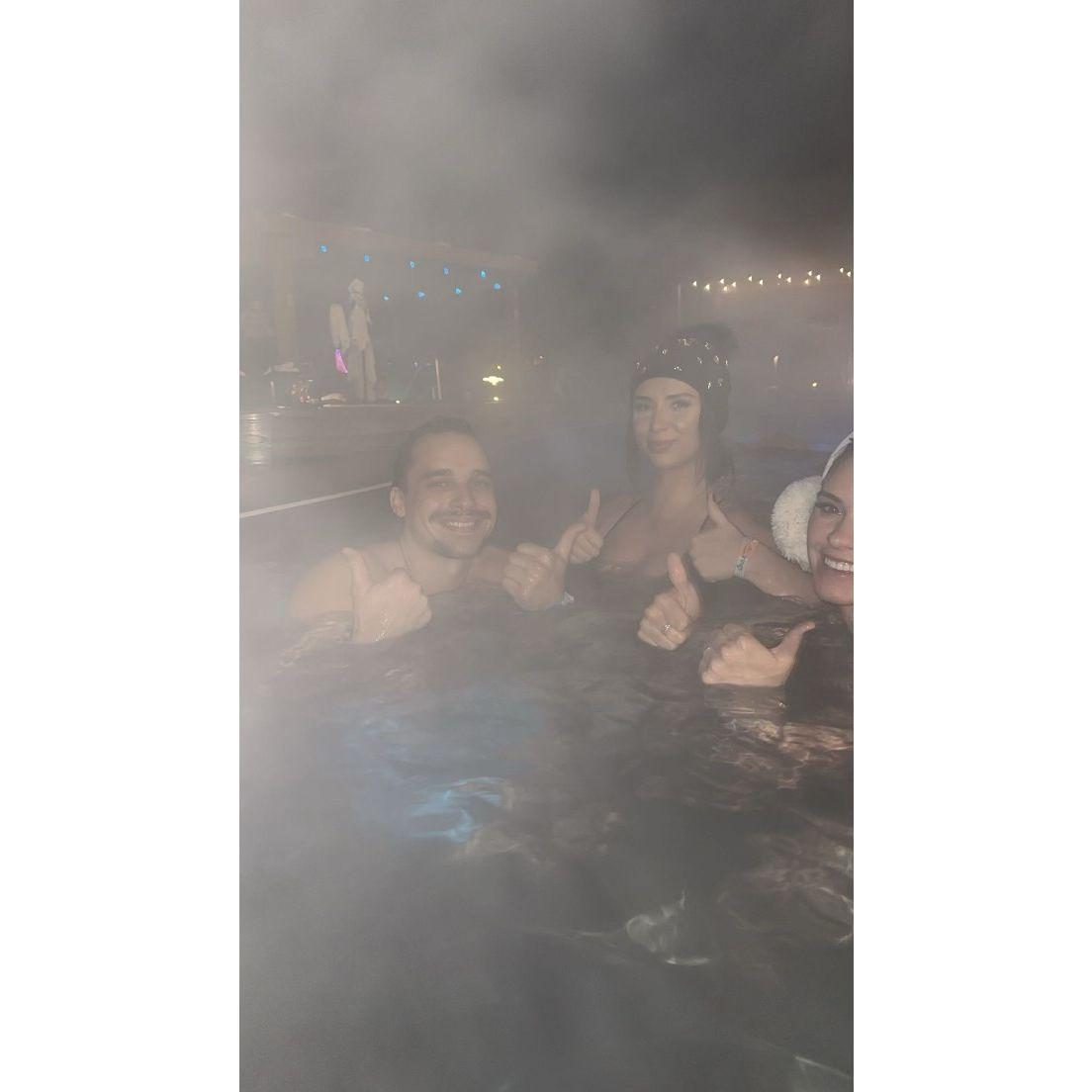 Us when we randomly ended up at the same hot springs in Colorado