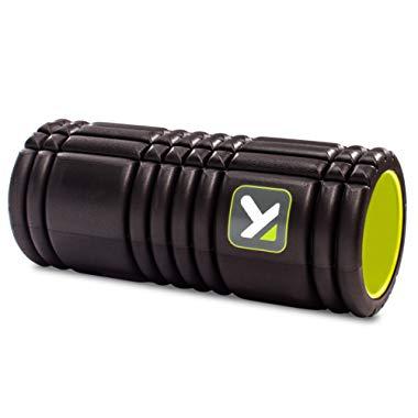 TriggerPoint GRID Foam Roller with Free Online Instructional Videos, Original (13-inch), Black
