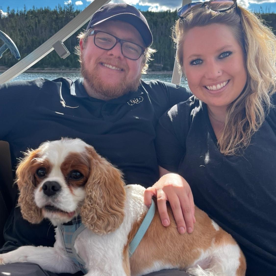 Boating in Keystone featuring Milton 🐶