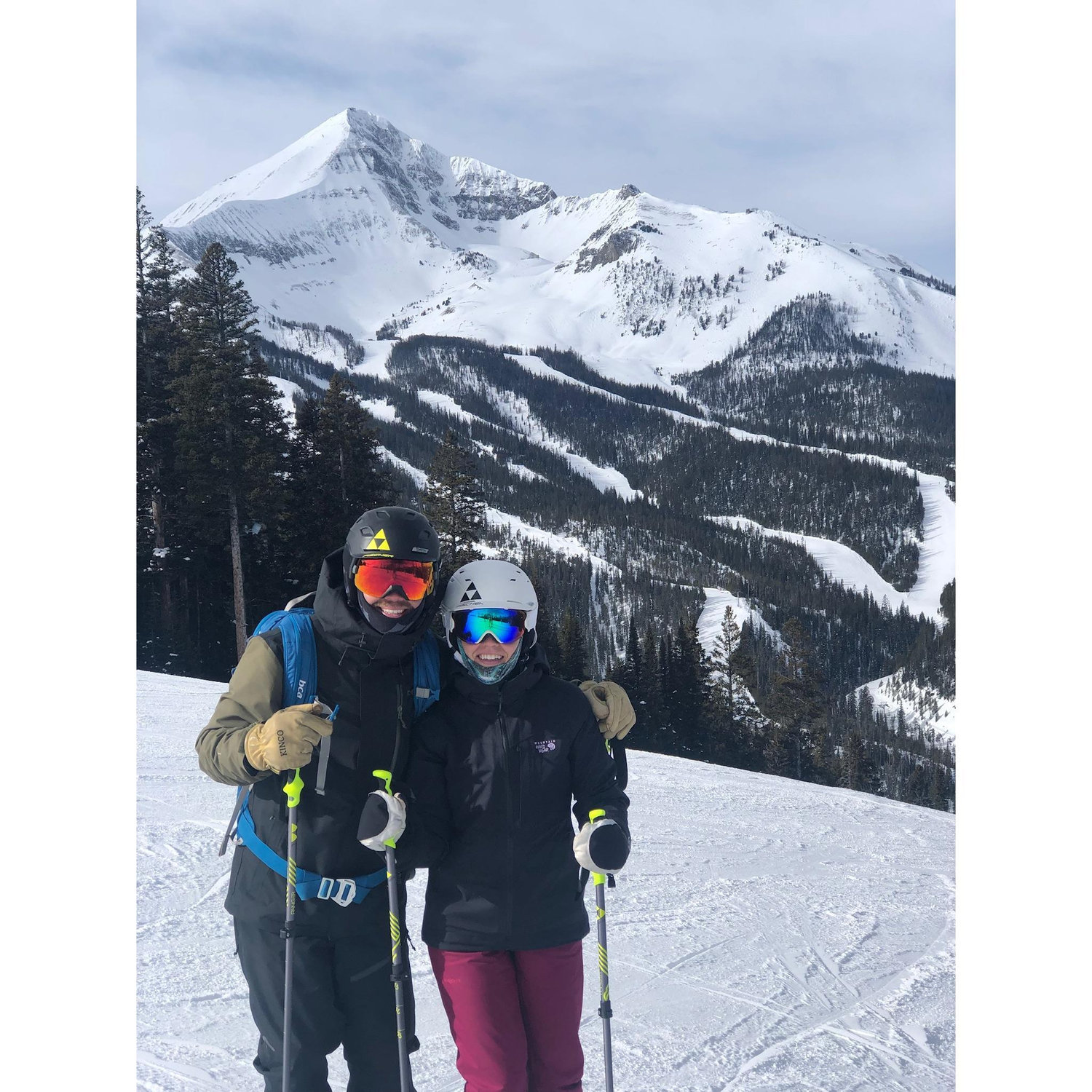 Bart & Lisa - Big Sky Resort - Montana 2019
