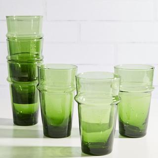 Moroccan Beldi Stacking Glass, Set of 6