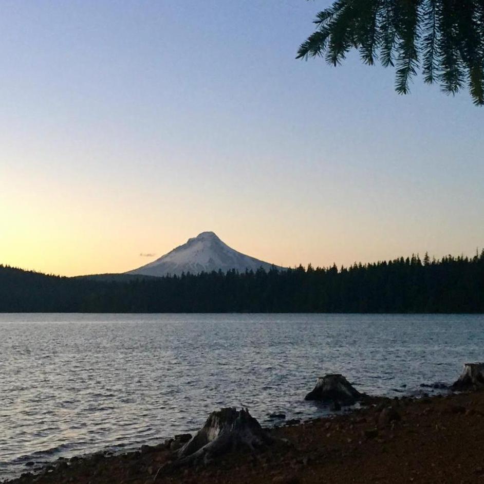 June 12 2015, our first camping trip! Timothy Lake with a few of Adrian's friends and family. Just 2 weeks after our first date.