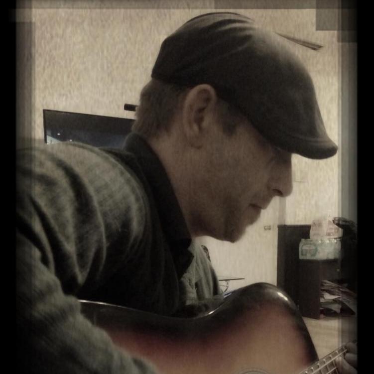 Rocky playing his fiancé a love song.