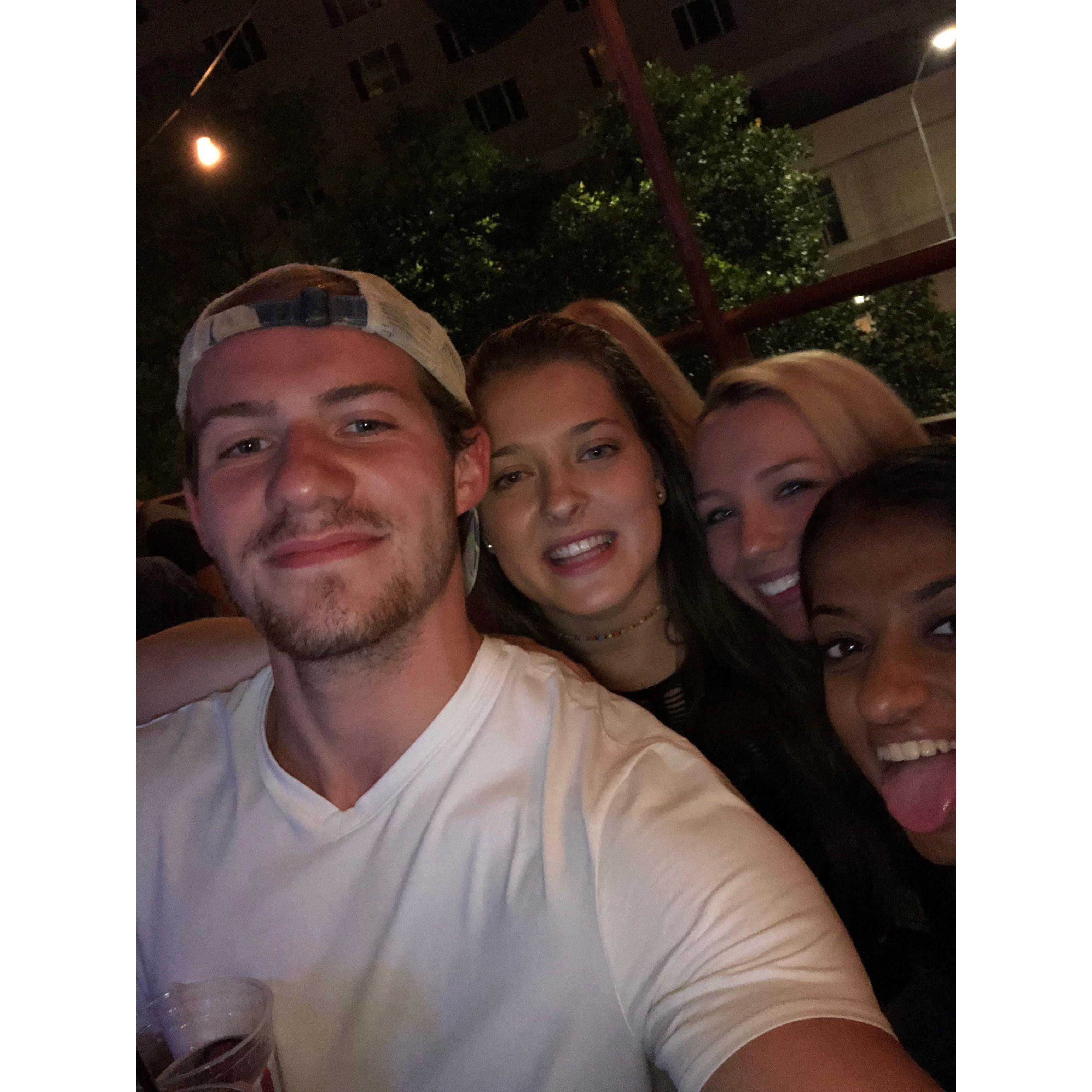 The first existing picture of us August 2018. Also featuring Shannon and Lia.
