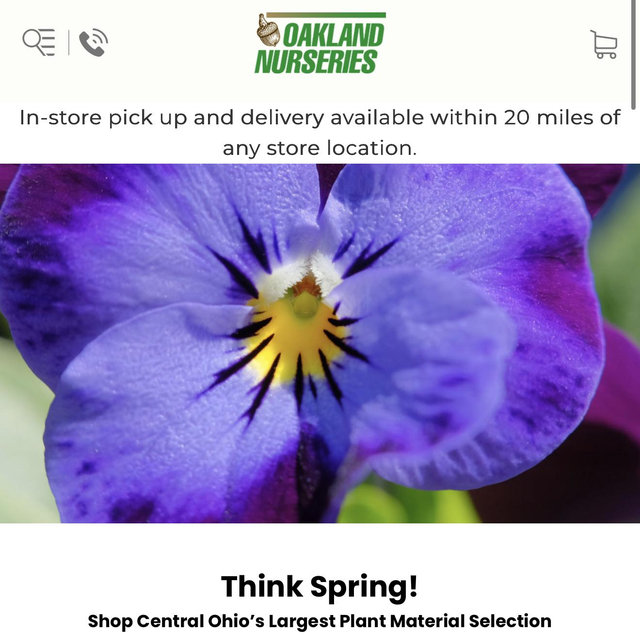 Oakland Nursery Garden Center Gift Card
