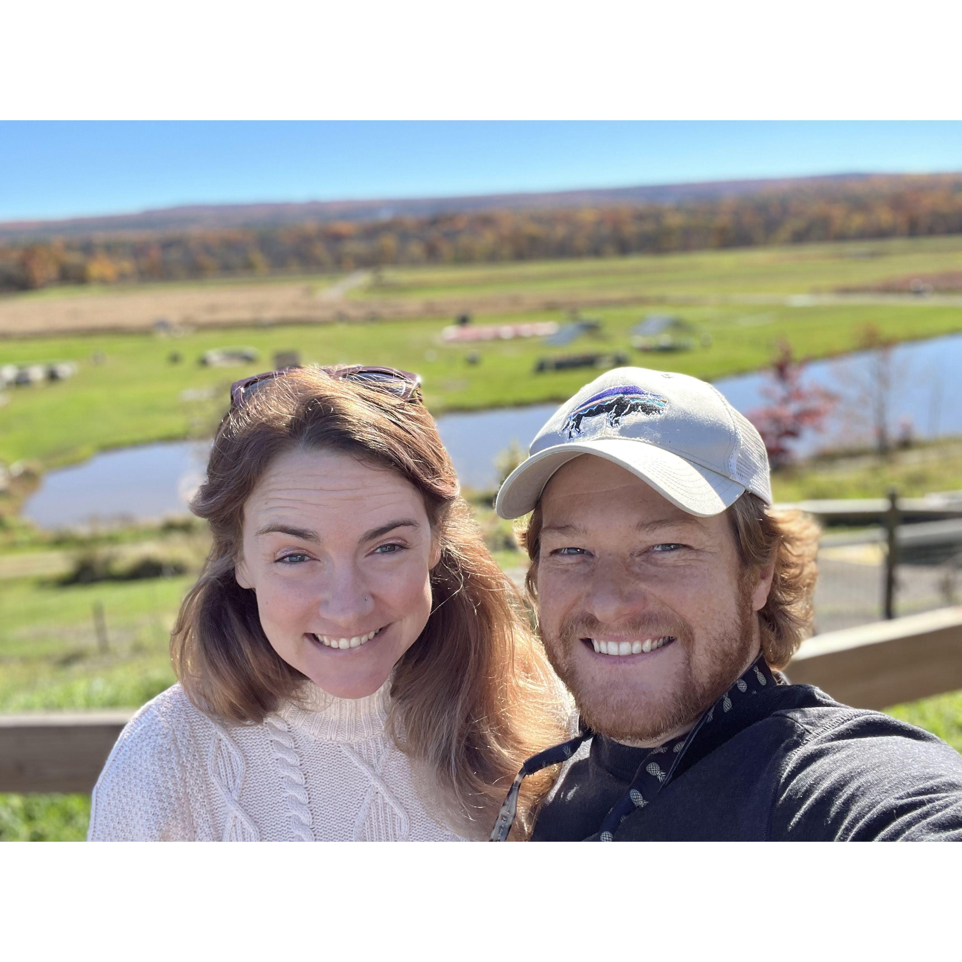 For Flanna's 36th birthday we went to this interesting adventure farm in Acord NY. Had a blast getting lost in the corn maze.