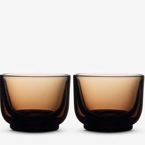 Pirch Espresso Glasses - Cortado set of 2 - Amber color