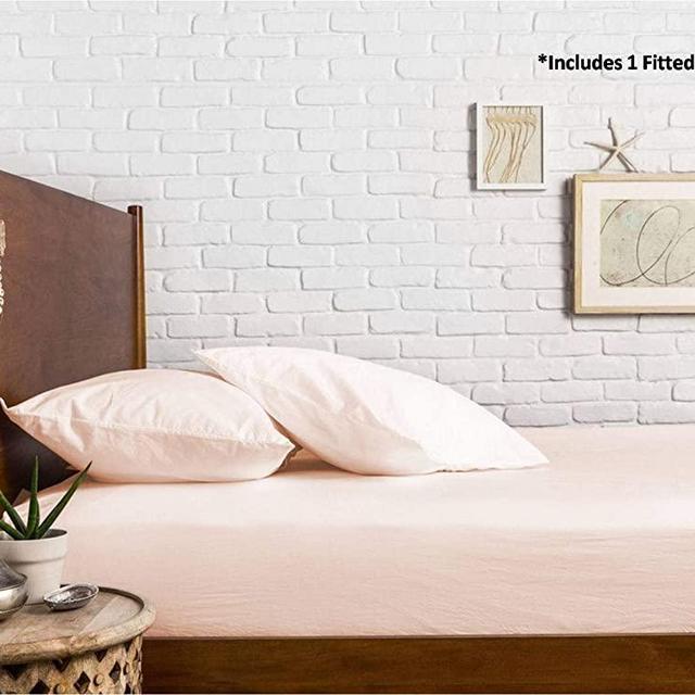 100% Egyptian Cotton Sateen Weave 800 Thread Count Queen Fitted Sheet with Elastic All Around - Fits Mattress Upto 18 inches Ivory