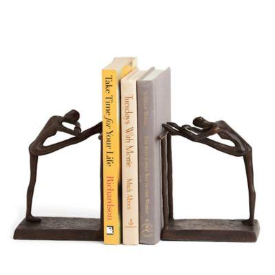 Danya B. Ballerina Bookends in Brown (Set of 2)