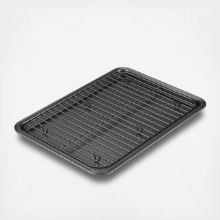 Nonstick 2-Piece Baking Sheet & Cooling Rack Set