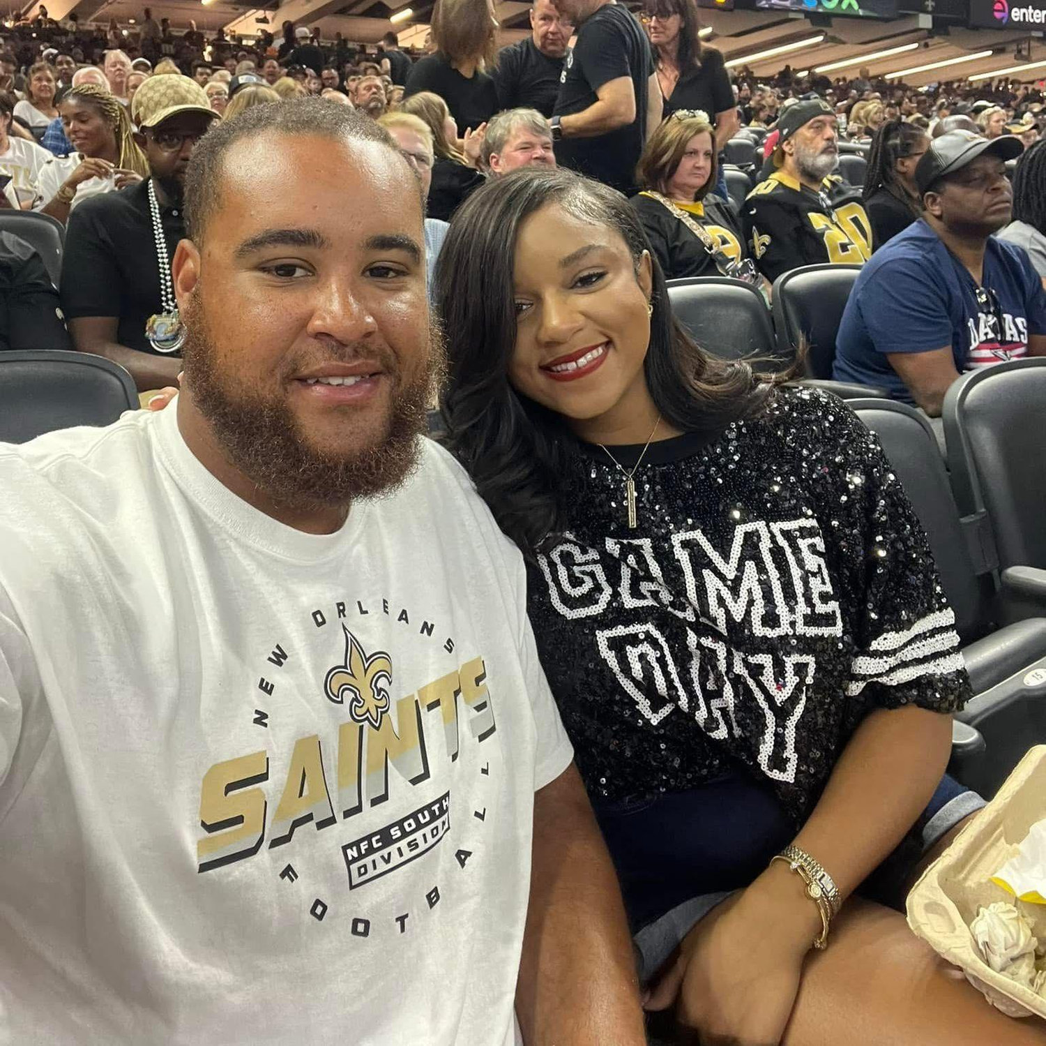 My favorite team! Saints game 2024
