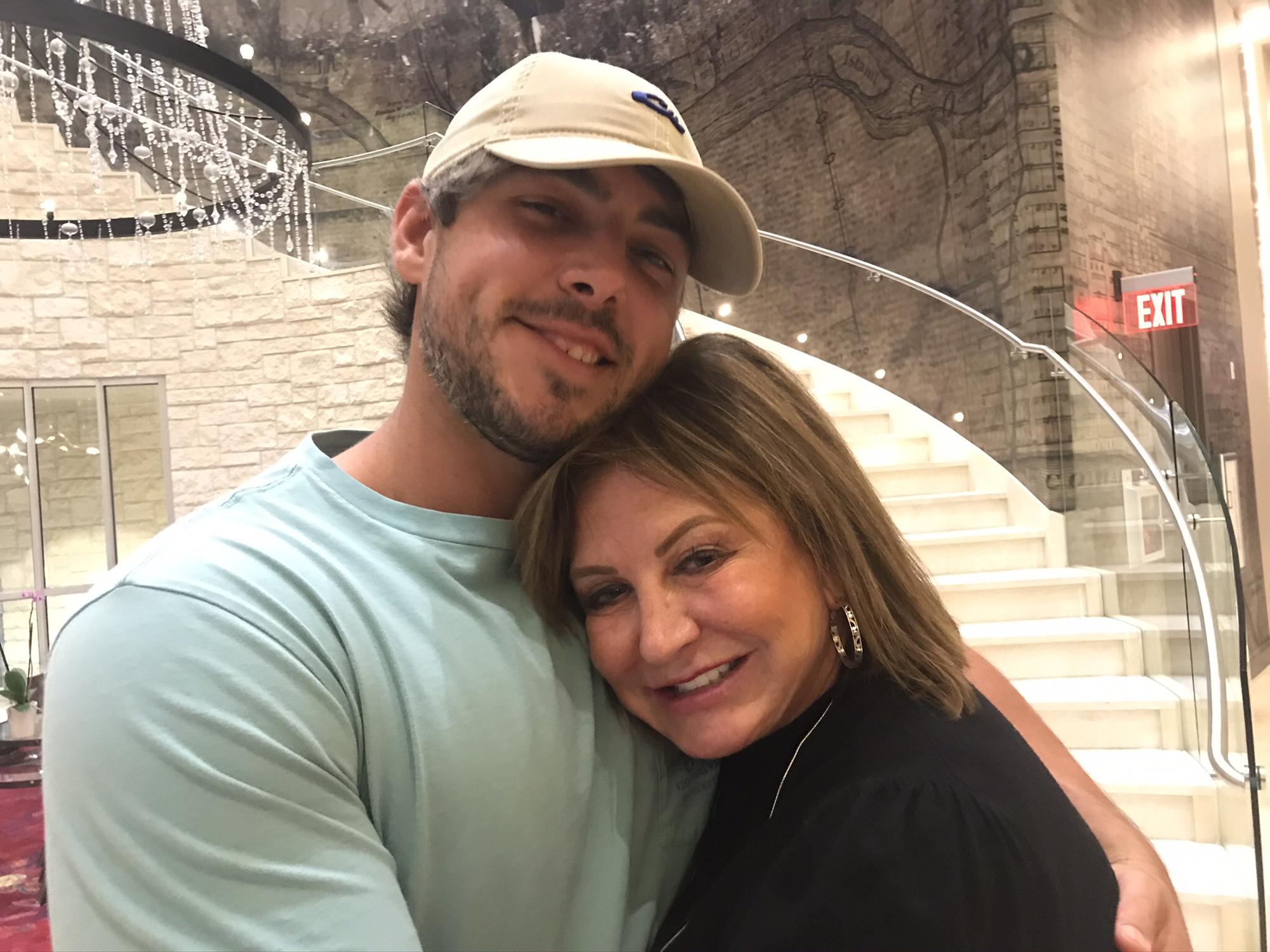 Evan has always had my mama's heart. Now she's got room for him and Gage. Excited to have him in our wedding. Evan is family.