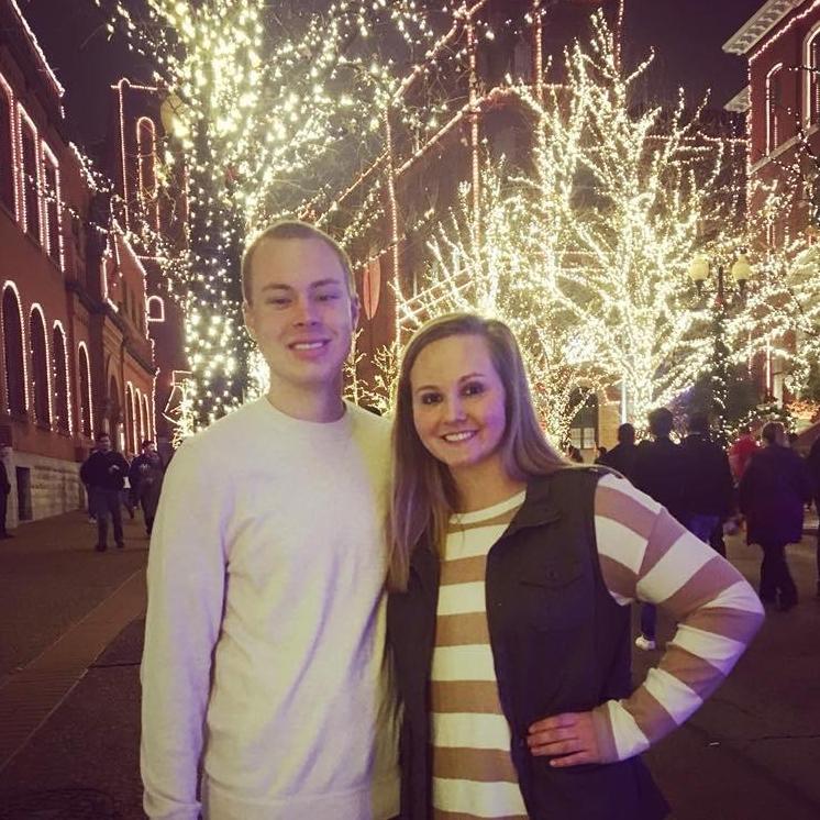 December 2017; Looking at Christmas Lights at Anheuser-Busch in St. Louis!