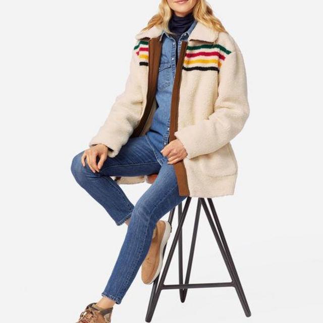 GLACIER SUNSET SHERPA FLEECE JACKET