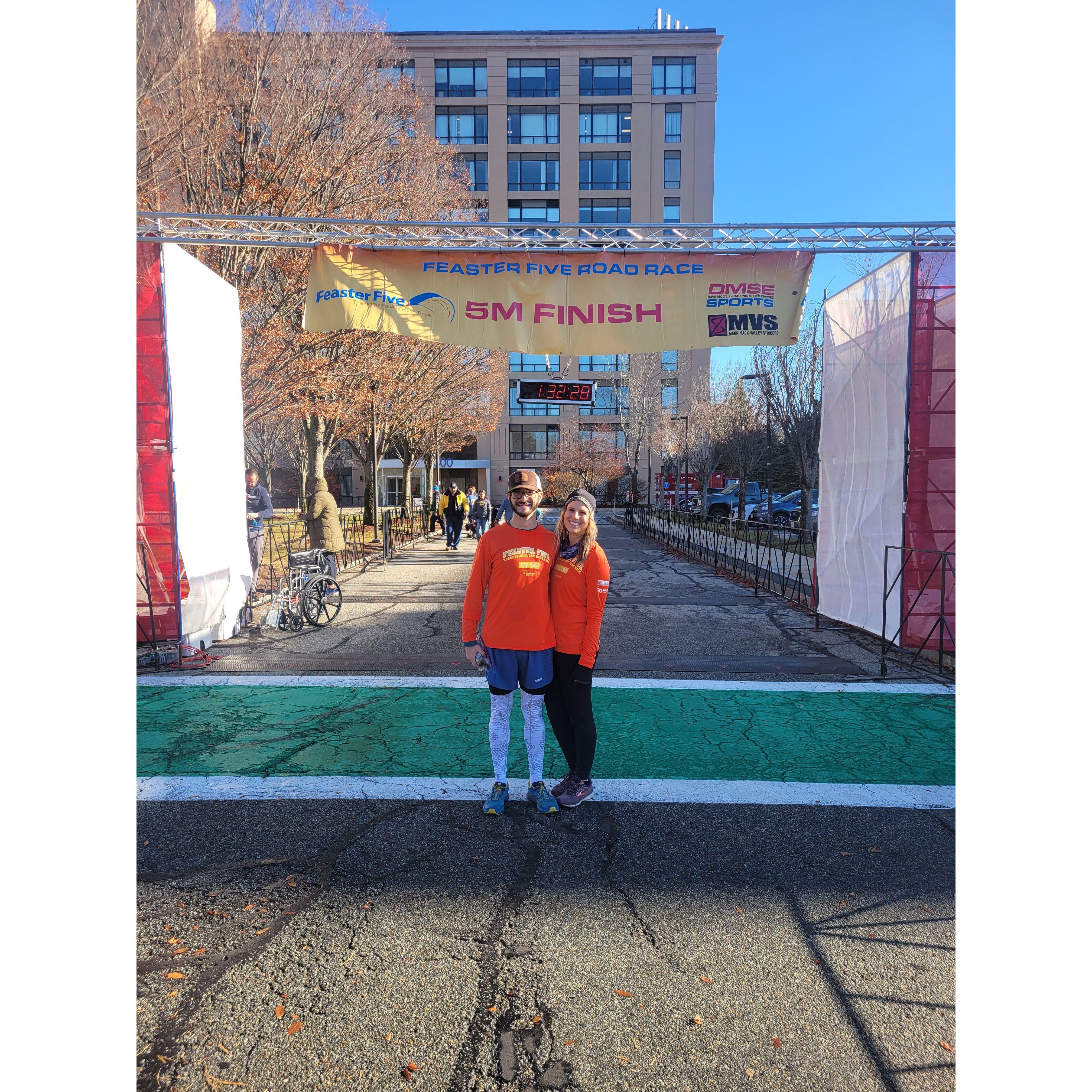 Feaster Five Thanksgiving Race