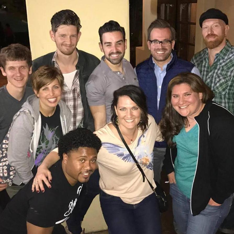A little college reunion with these awesome people, ATX, 2016