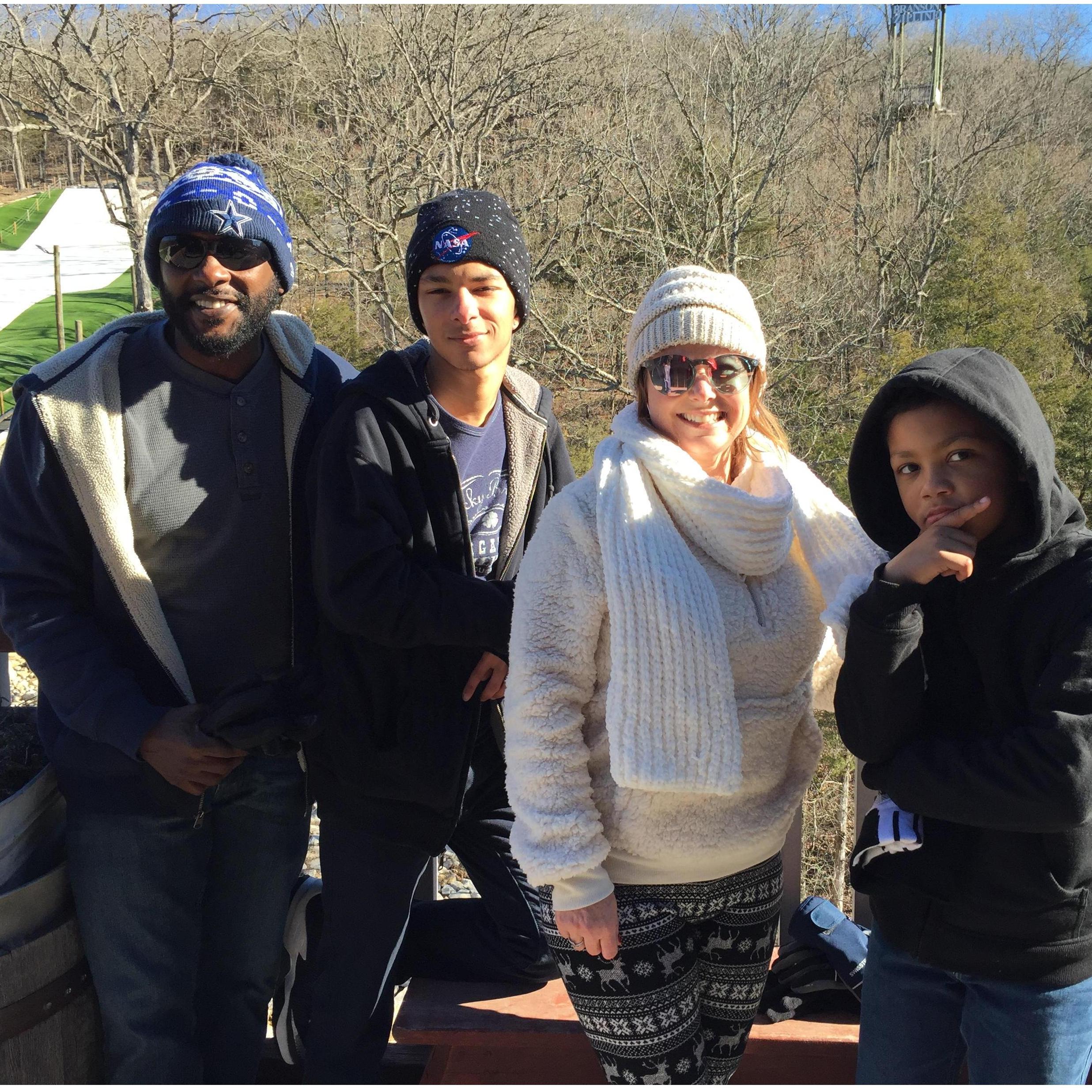 Family Christmas trip to Branson, MO.