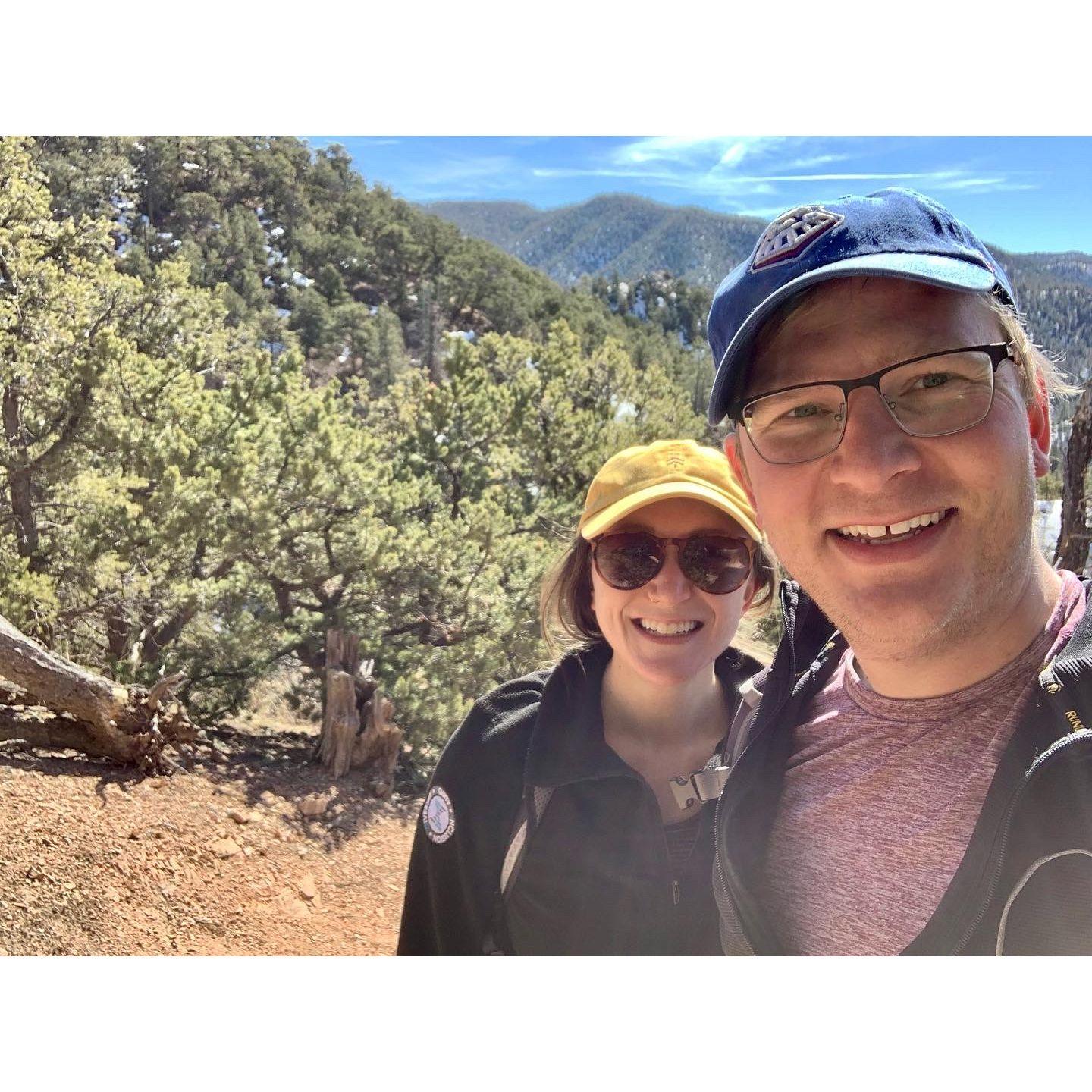 Hiking in New Mexico