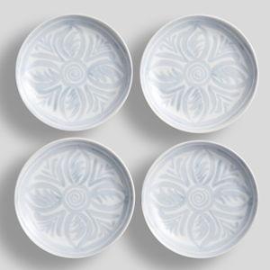 Chambray Tile Appetizer Plates