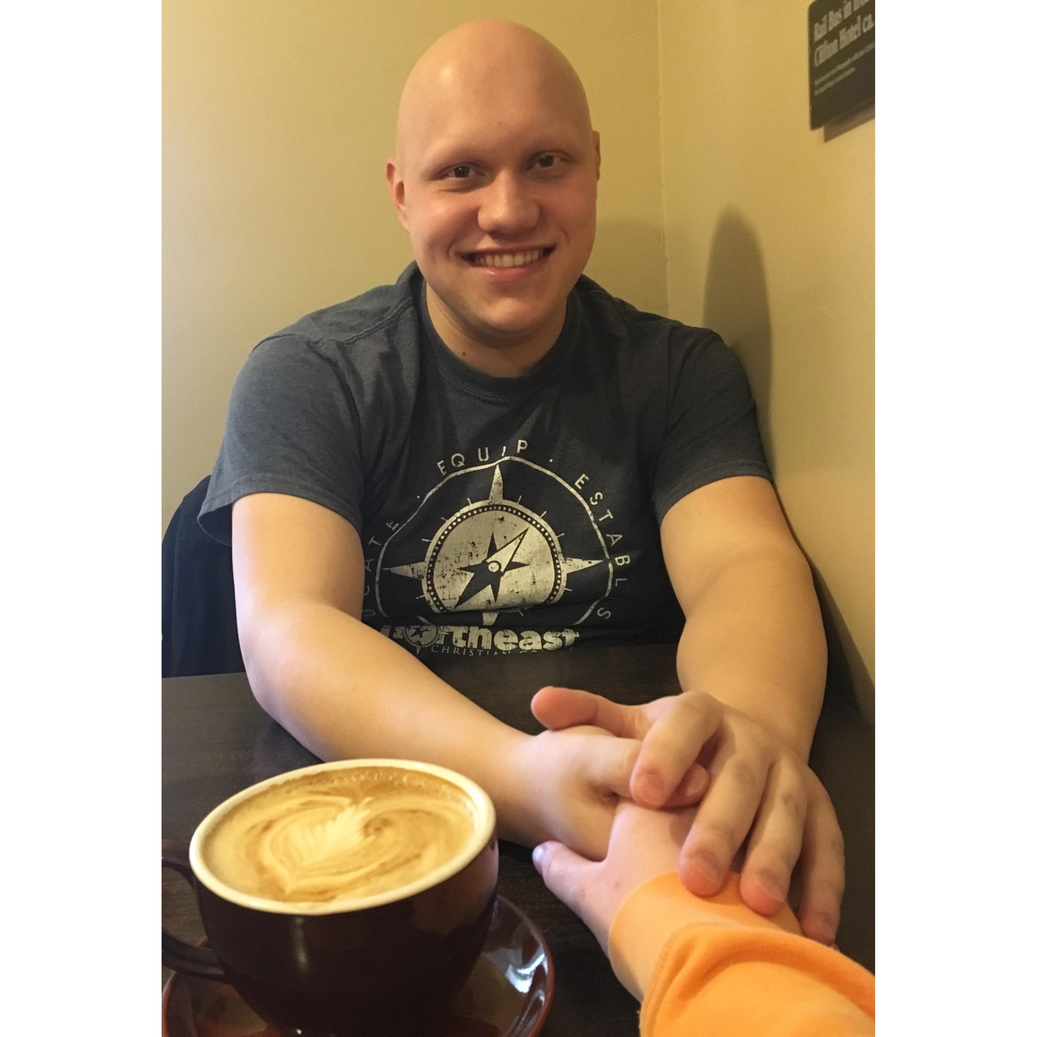 A first Samuel’s Coffee date