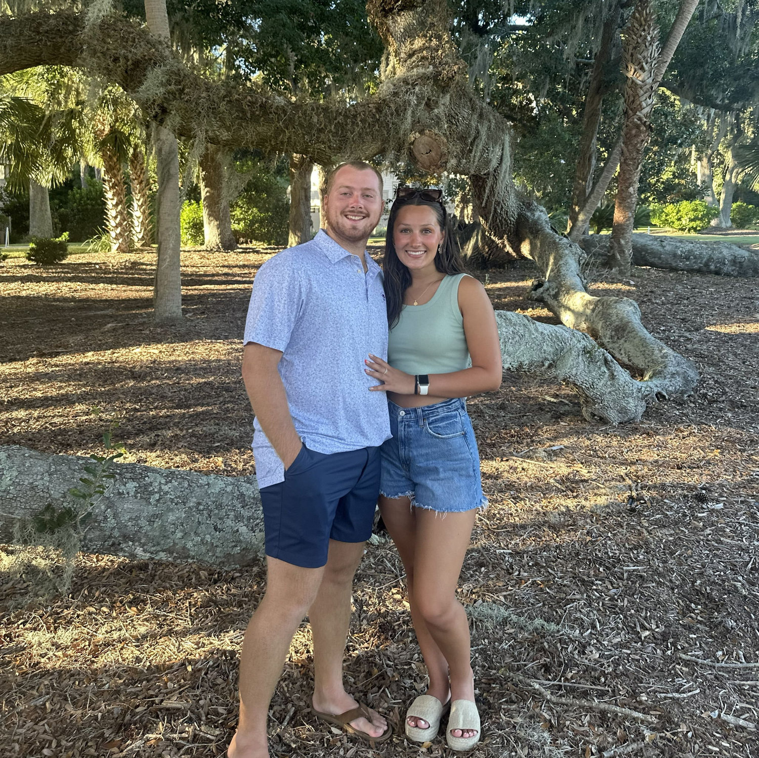 Davis's buzzcut made this trip extra memorable!
