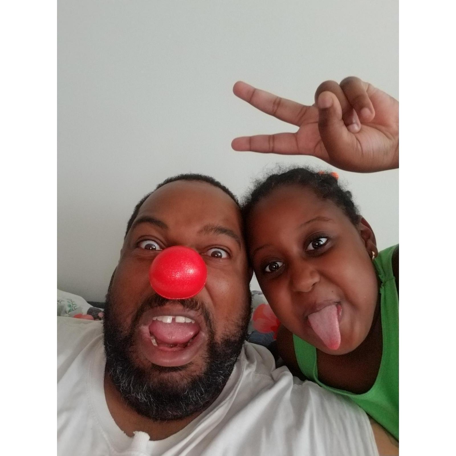 This is what babysitting looks like lol