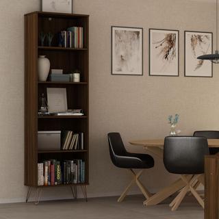 Rockefeller 5-Shelf Narrow Bookcase
