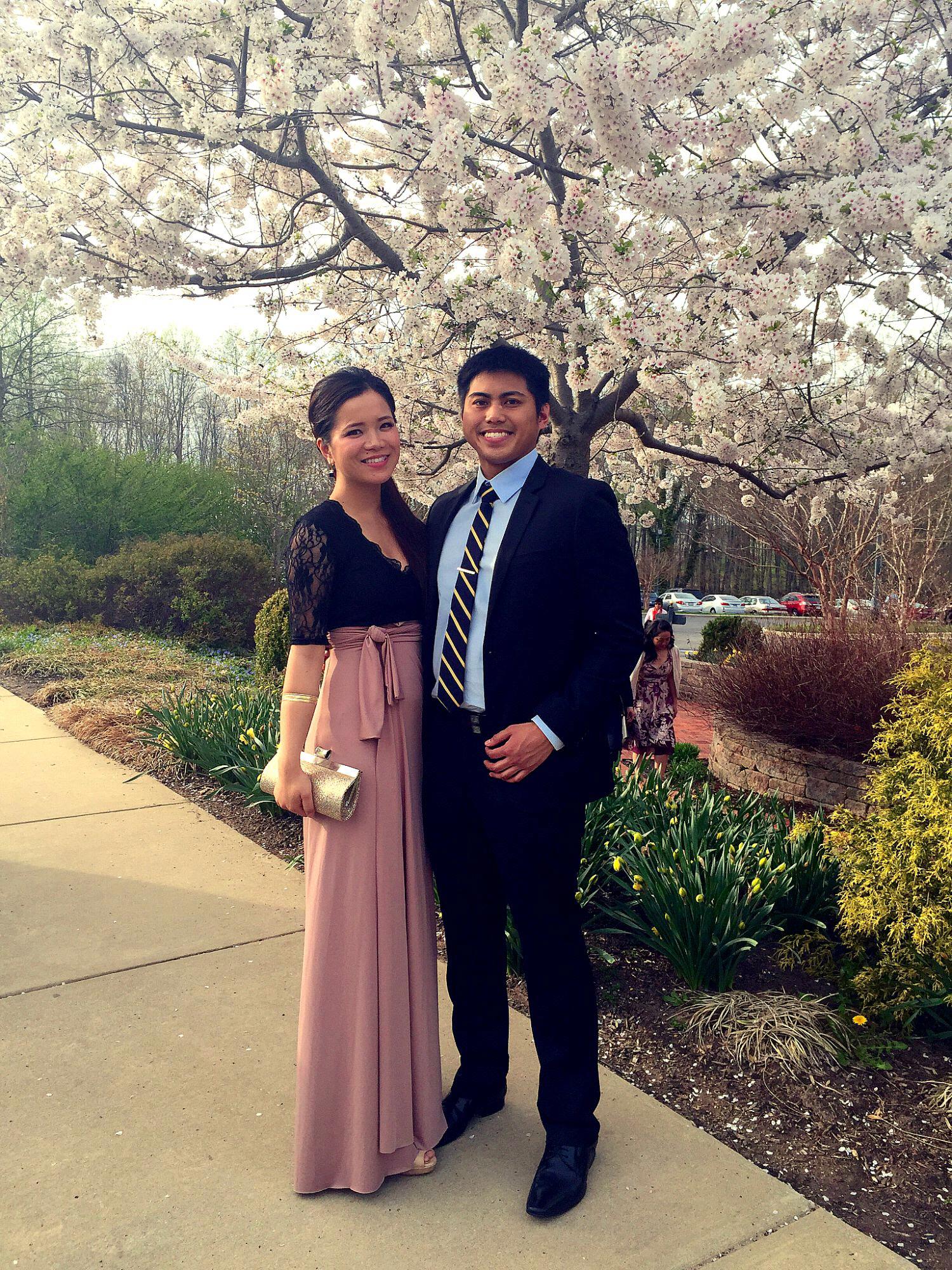 Spring wedding. :)