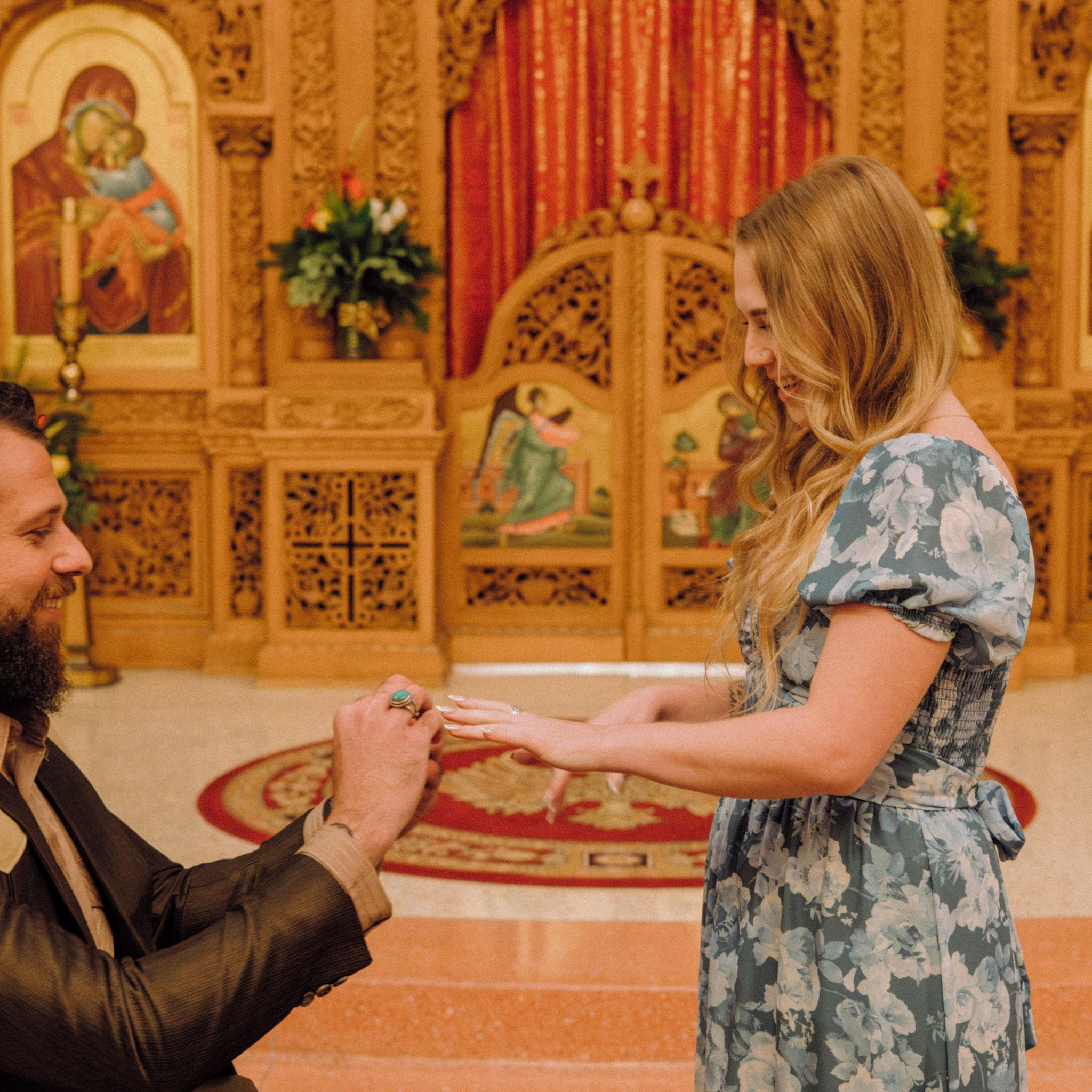 The moment I said YES!