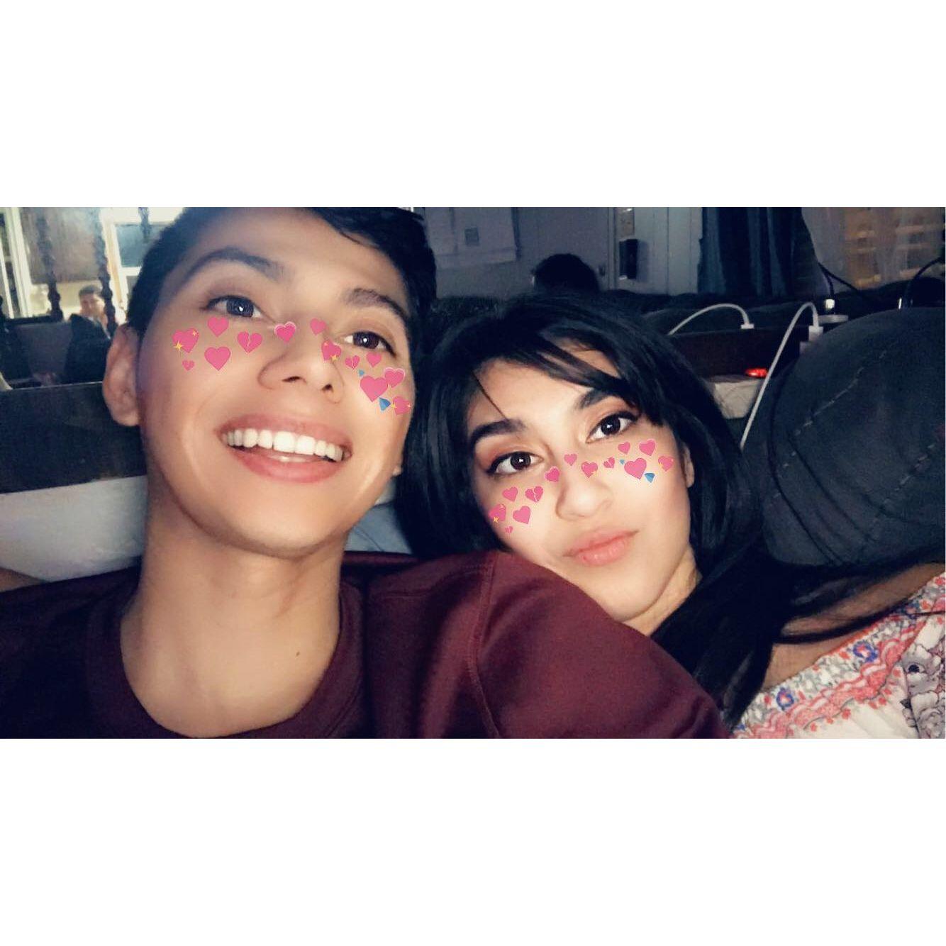 Our first picture together