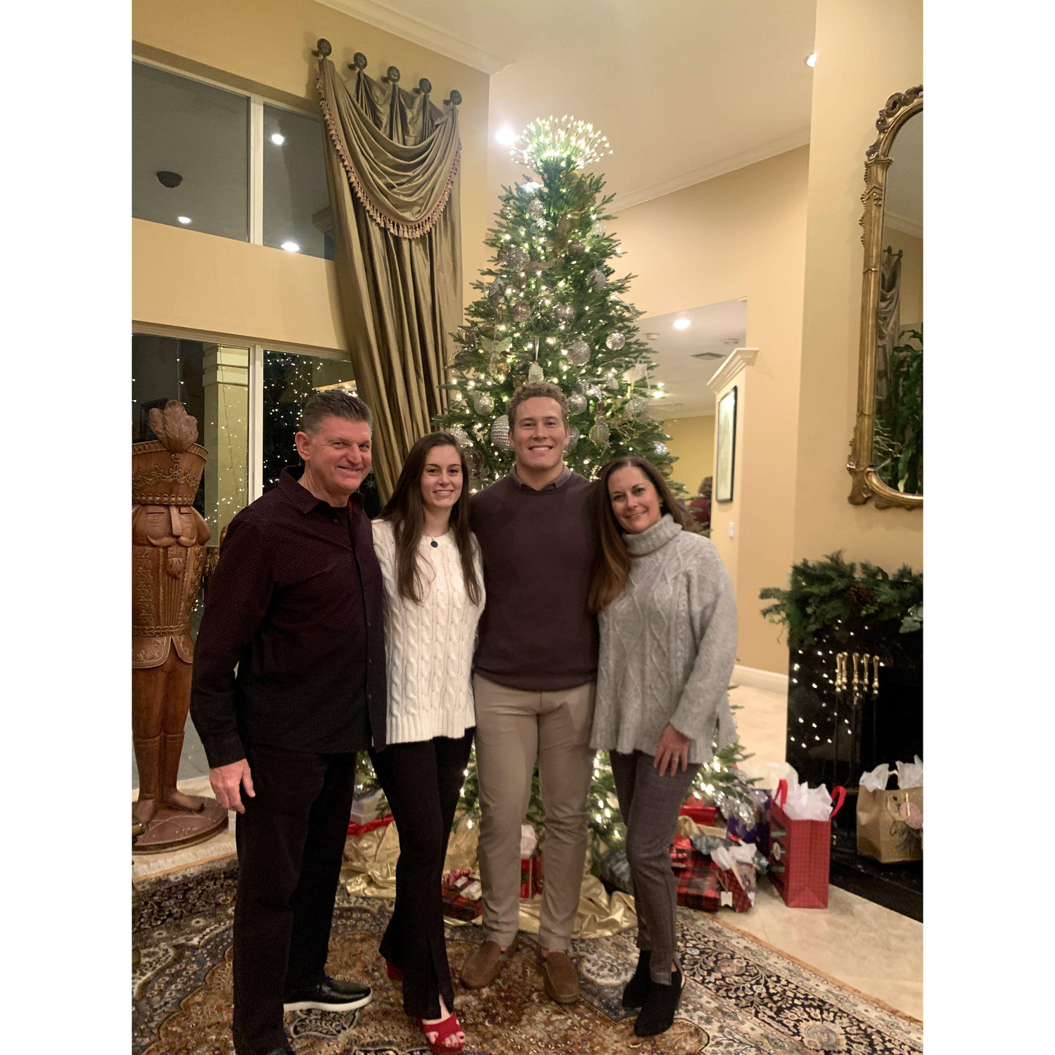 Noche Buena in Miami with Allison's family
