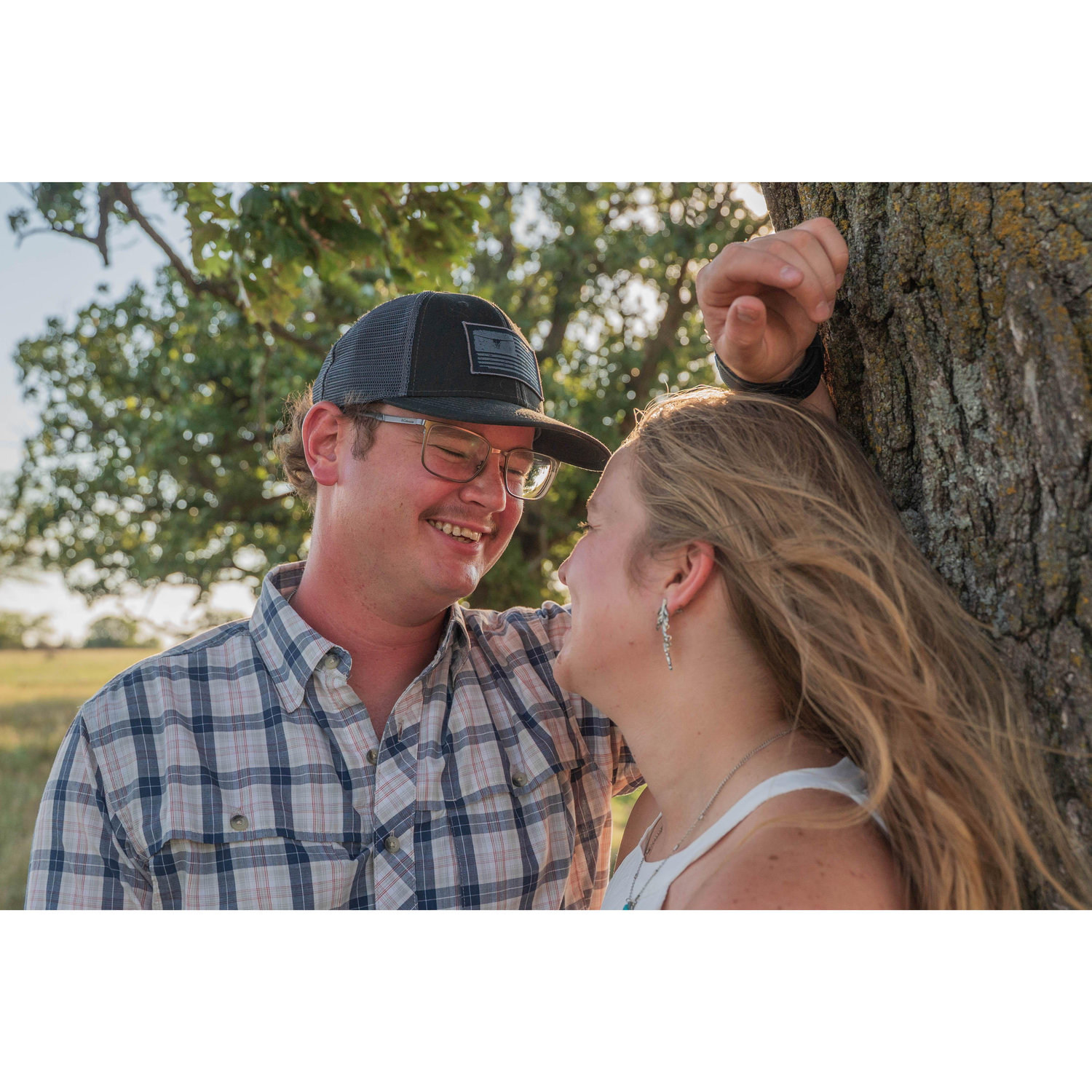 If you see us together, Jacob is probably saying something to make me laugh.
