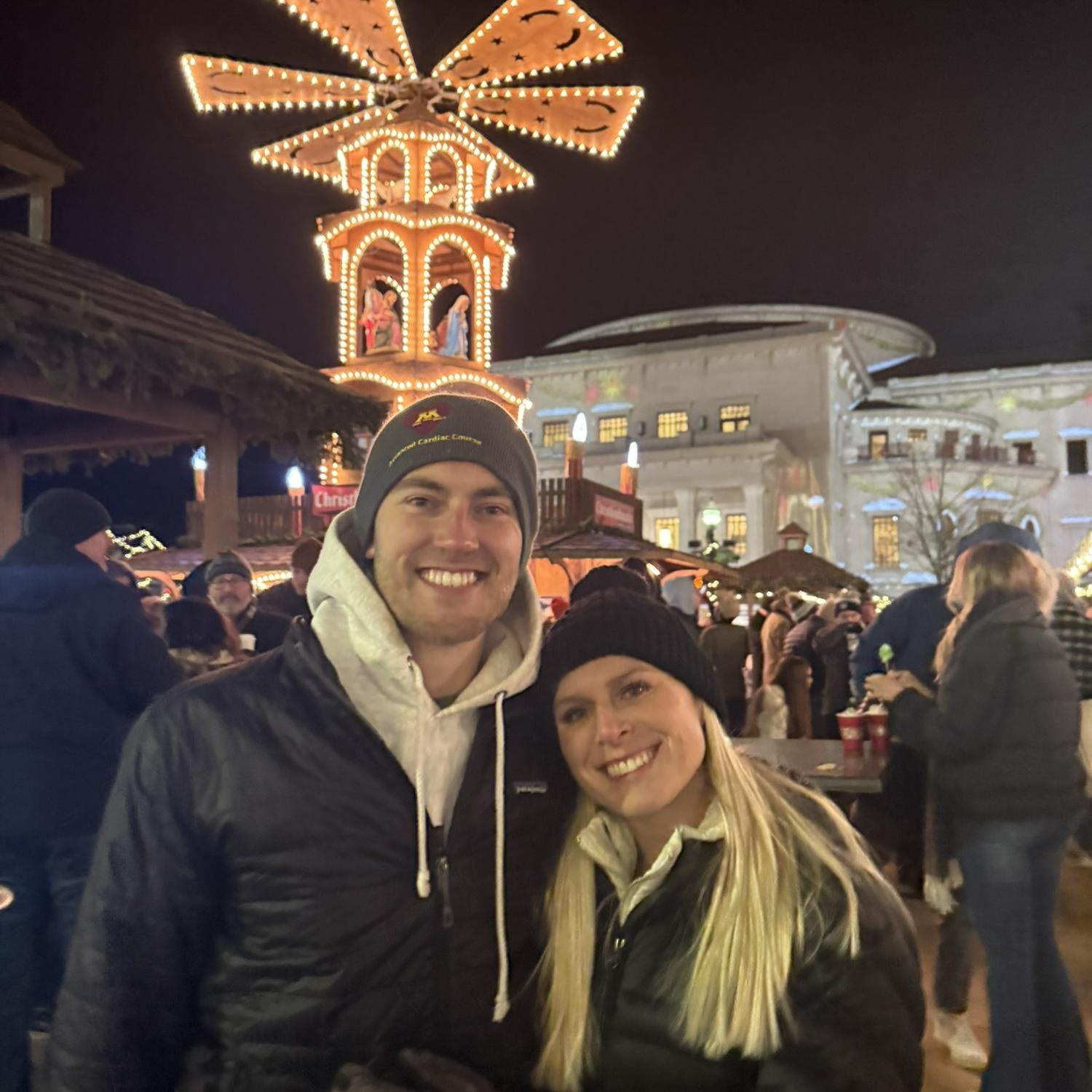 Christmas market in Carmel, IN