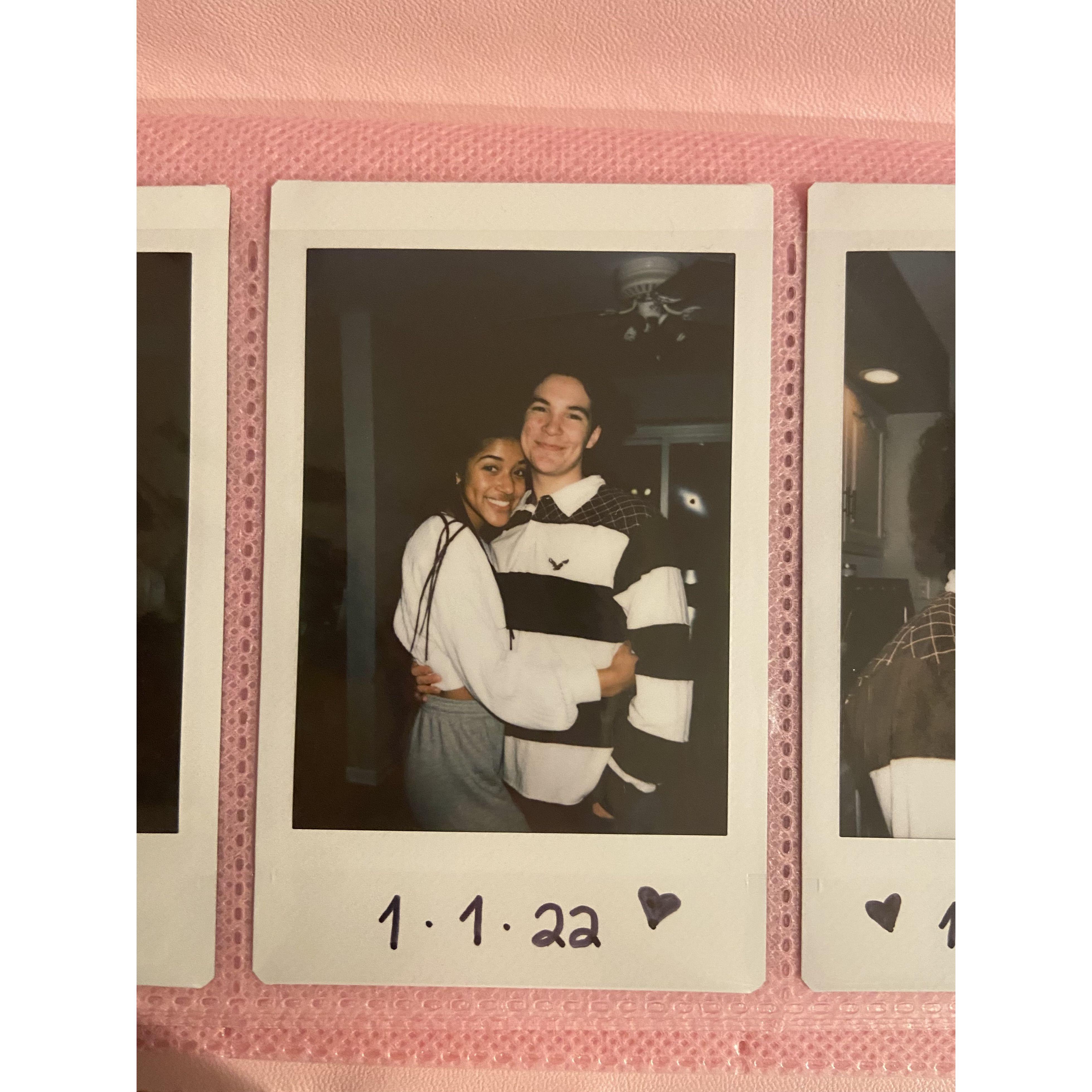 Our first new years together!