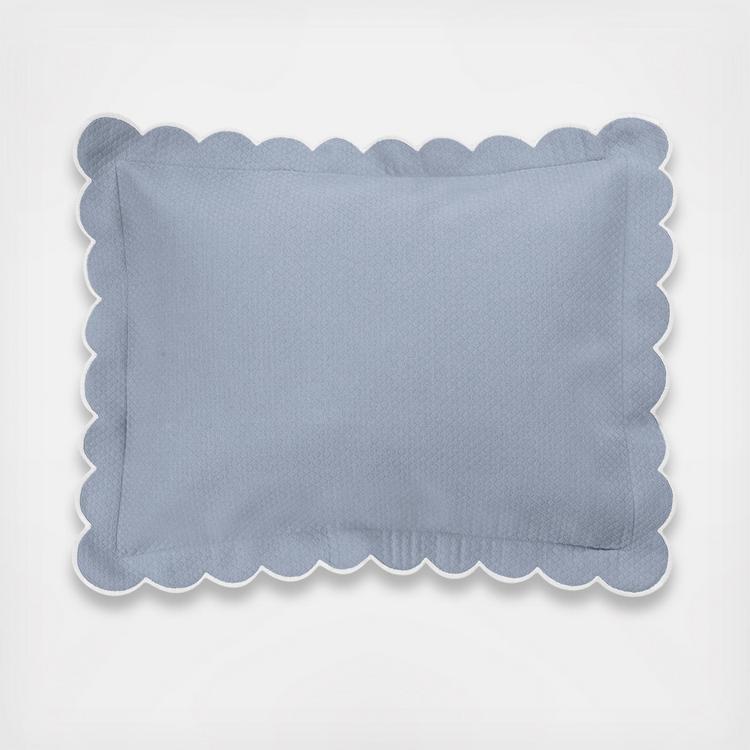 Diamond Pique Boudoir Sham