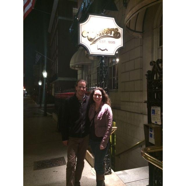 At Cheers in Boston, MA.