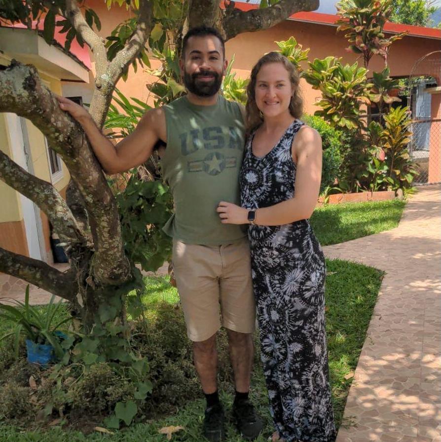 Visiting Tia Ana and Tio Wilber in Costa Rica