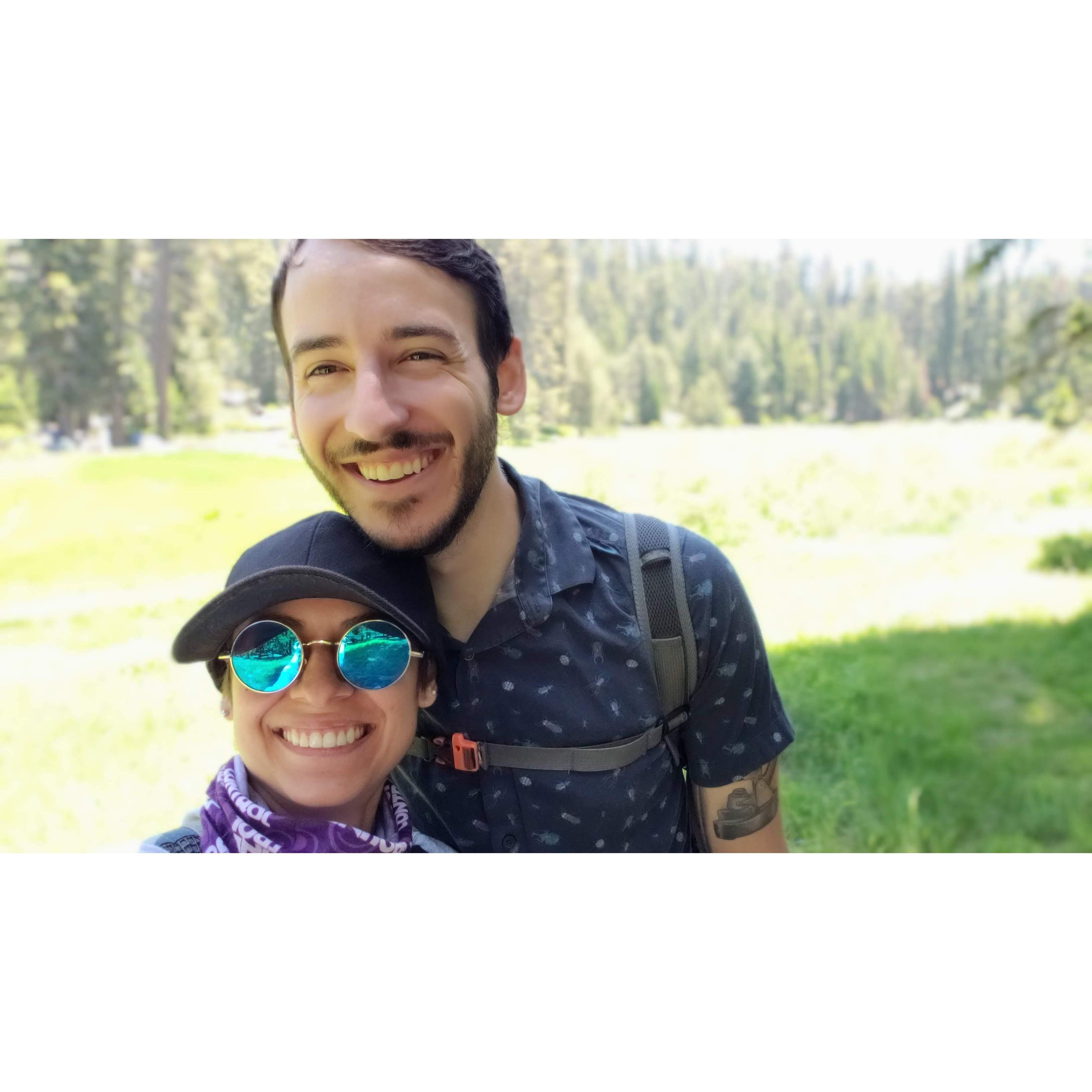 Camping at Quaking Aspen, CA
