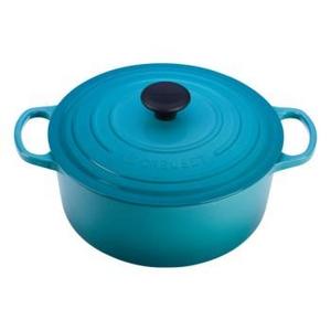 Signature 7 1/4 Quart Round Enamel Cast Iron French/Dutch Oven
