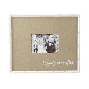 Happy Ever After Linen Frame