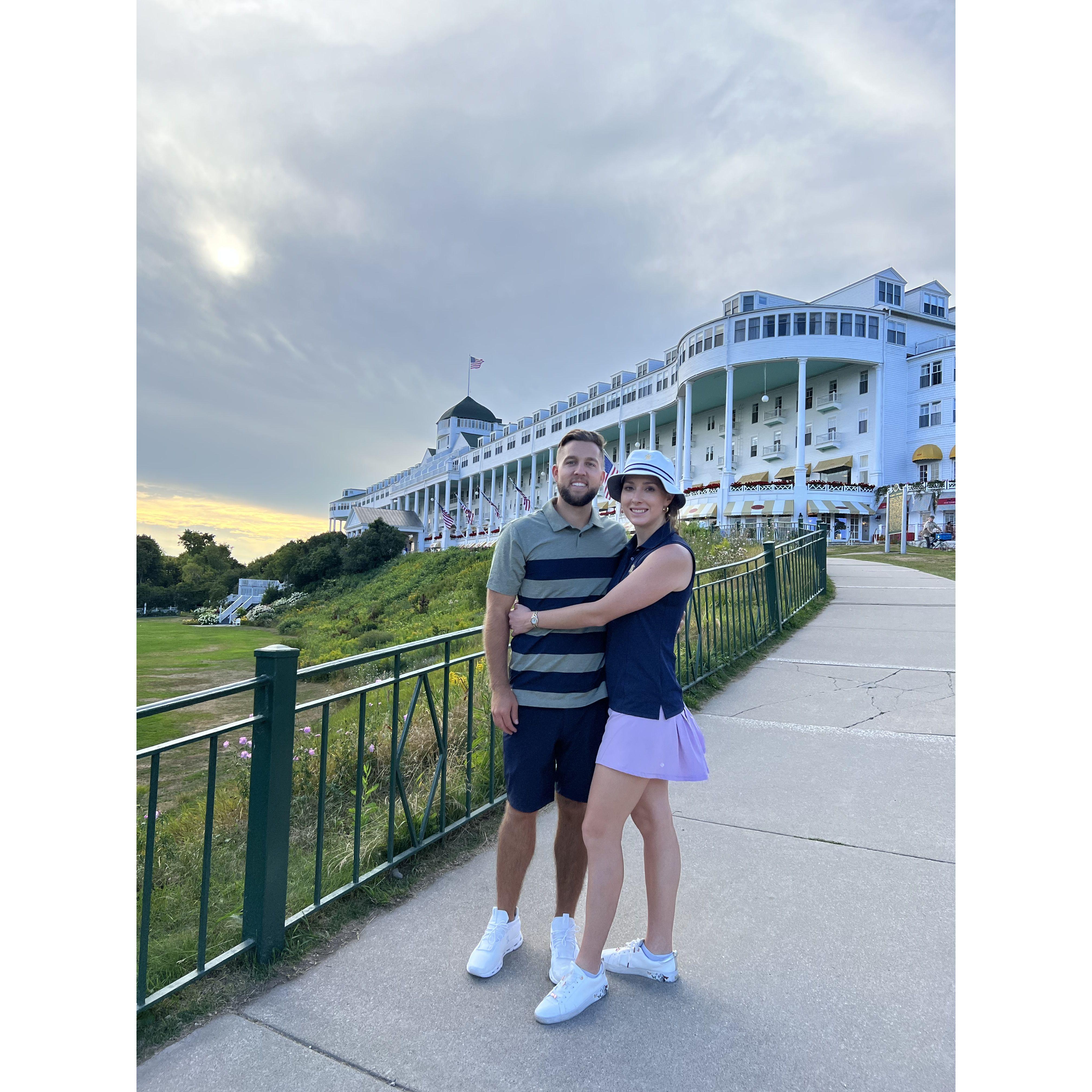 Trip to Mackinac island.
