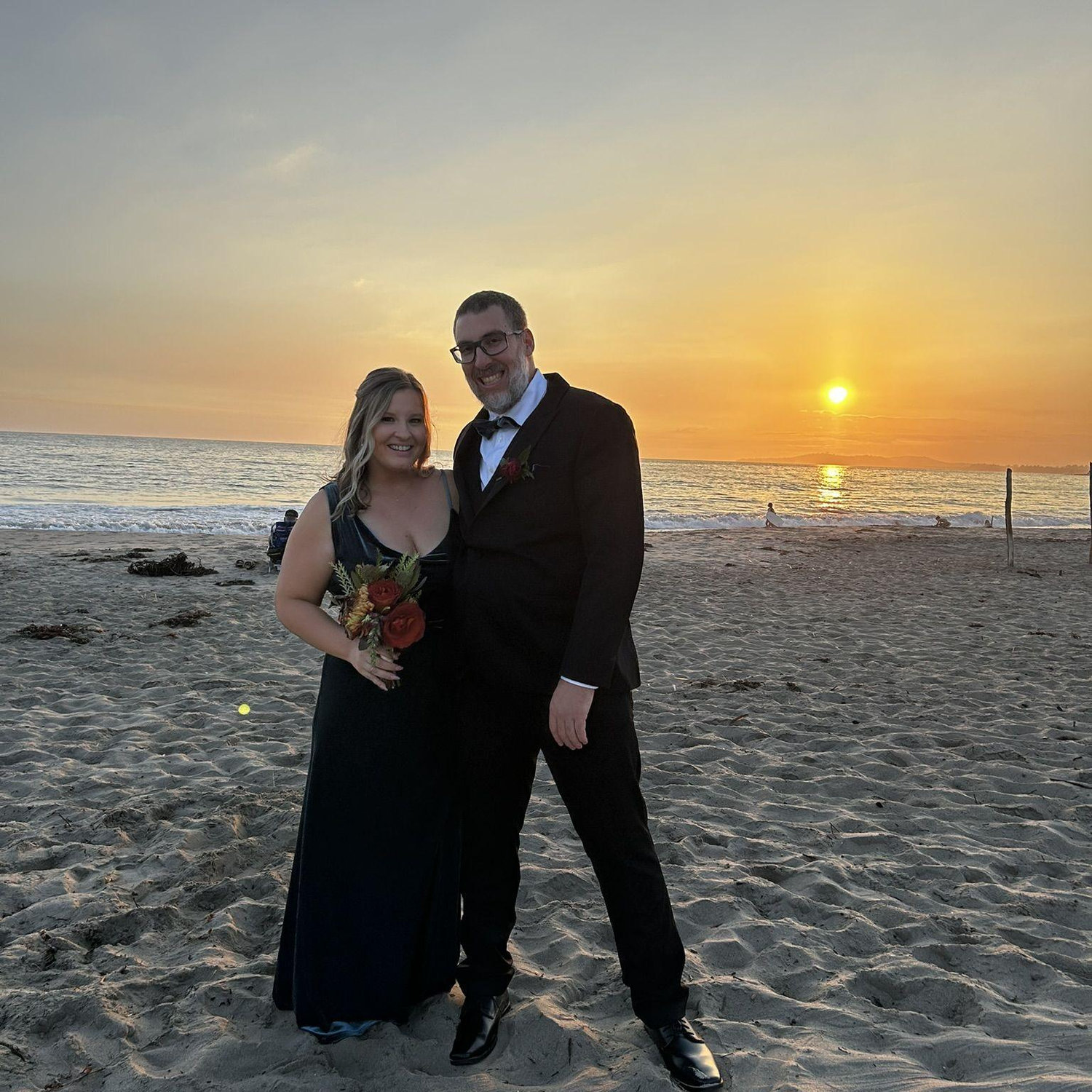 At Frankee's wedding in September, who knew 3 months later we would be planning ours.