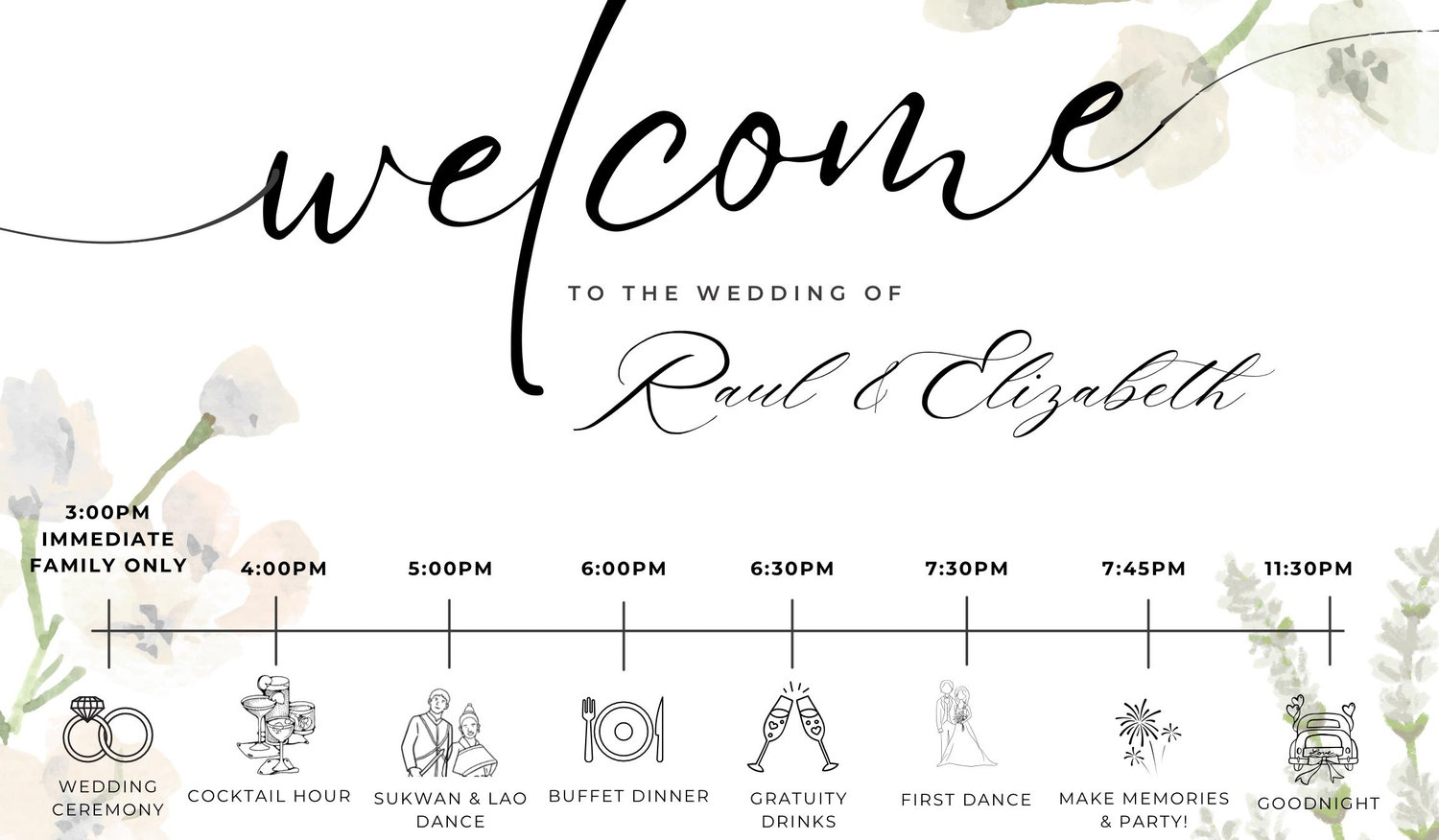 The Wedding Website of Elizabeth Ngonevolalath and Raul Torres