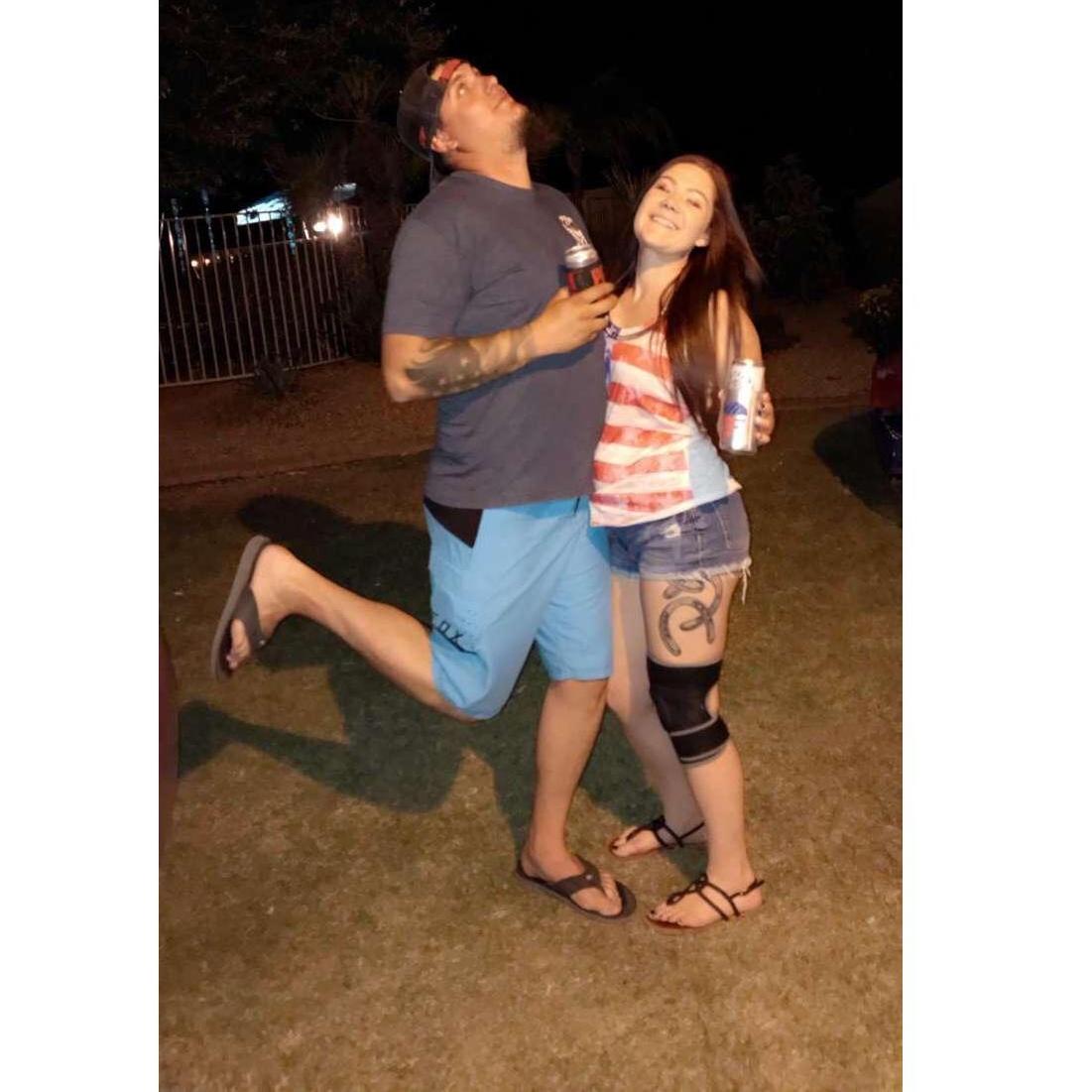 I had injured my MCL a couple weeks before this picture but we made the most of it!
07/04/2019